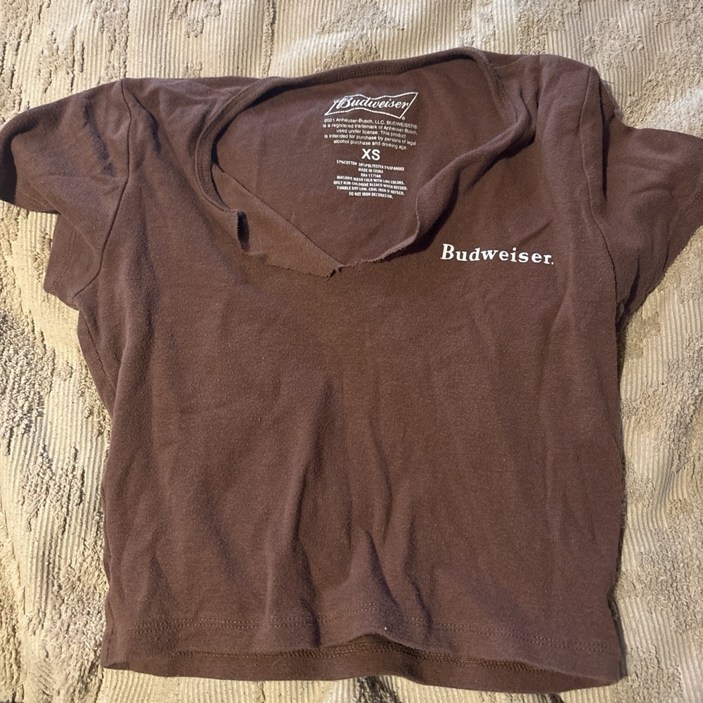 Budweiser Chocolate Brown Tee